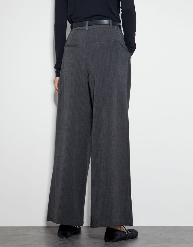 Wren Wide Leg Trousers, Grey (GREY), large