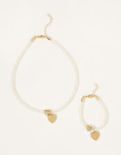 Dazzle Necklace and Bracelet Set, , large