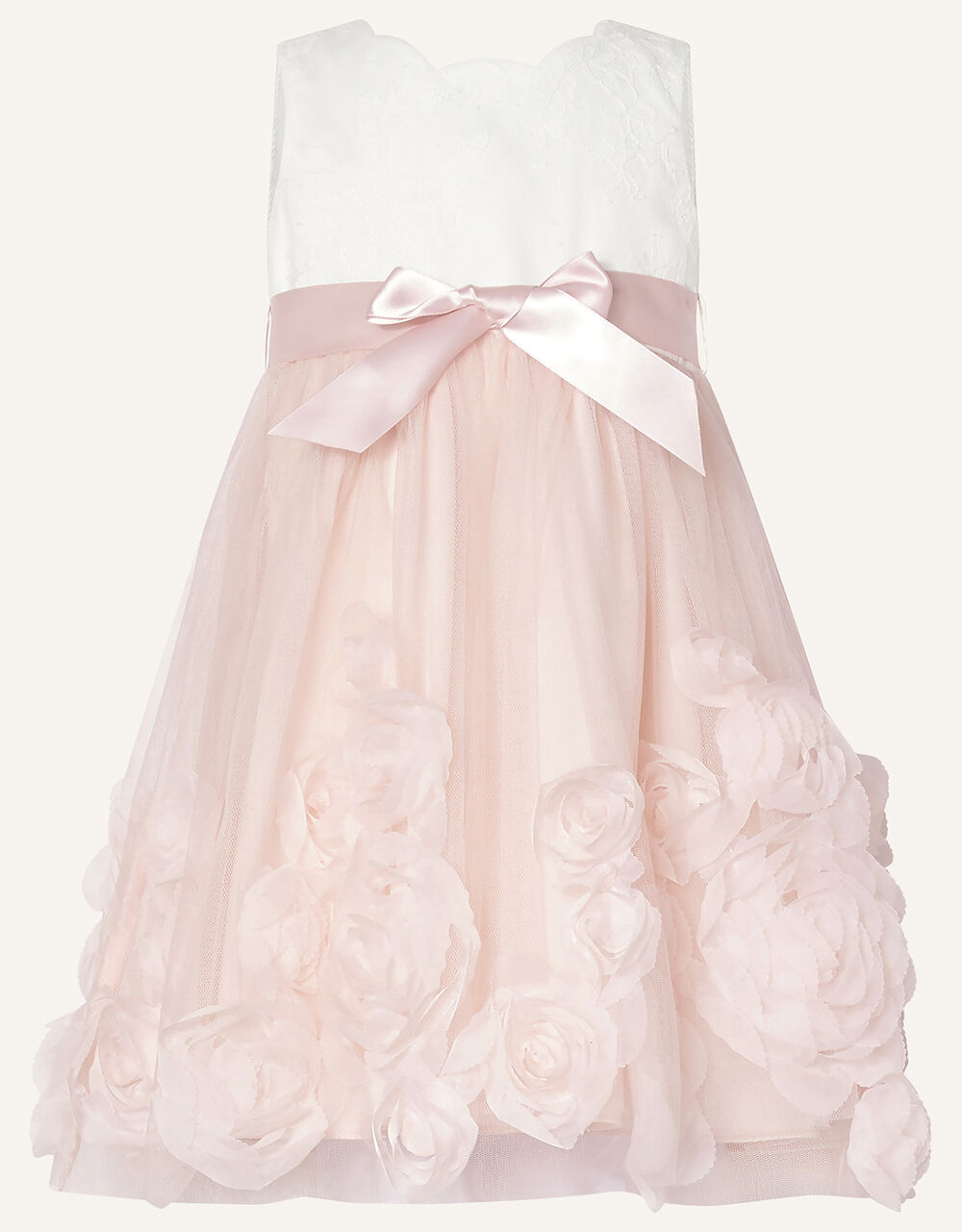 Children Baby Girls 0-3yrs | Baby Florence 3D Flower Dress Pink - BT97989