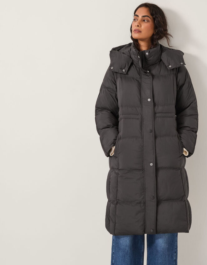 Molly Long Puffer Coat Black