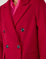 Fay Double Breasted Coat, Pink (PINK), large