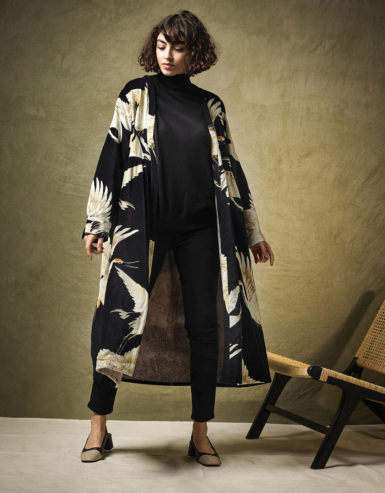 One hundred stars duster coat on sale