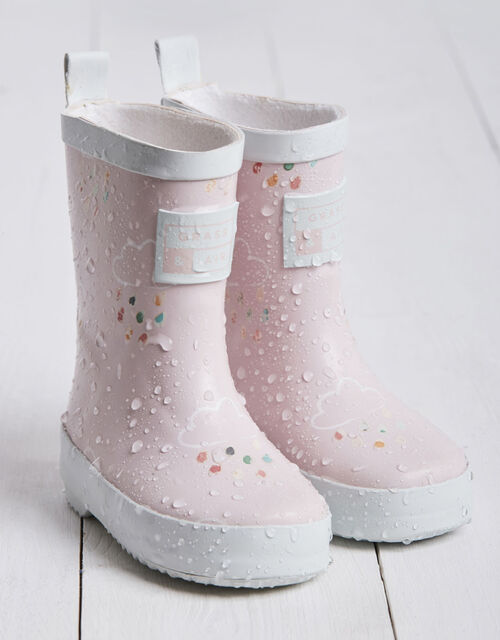 Grass & Air Colour-Revealing Wellies, Pink (PINK), large