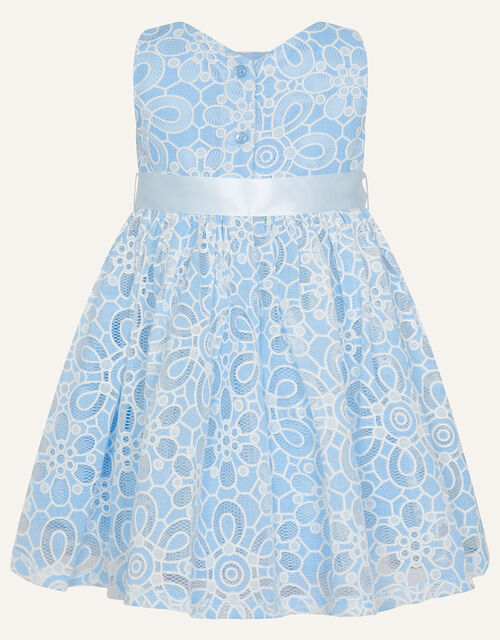 Baby Lottie Lace Dress, Blue (BLUE), large