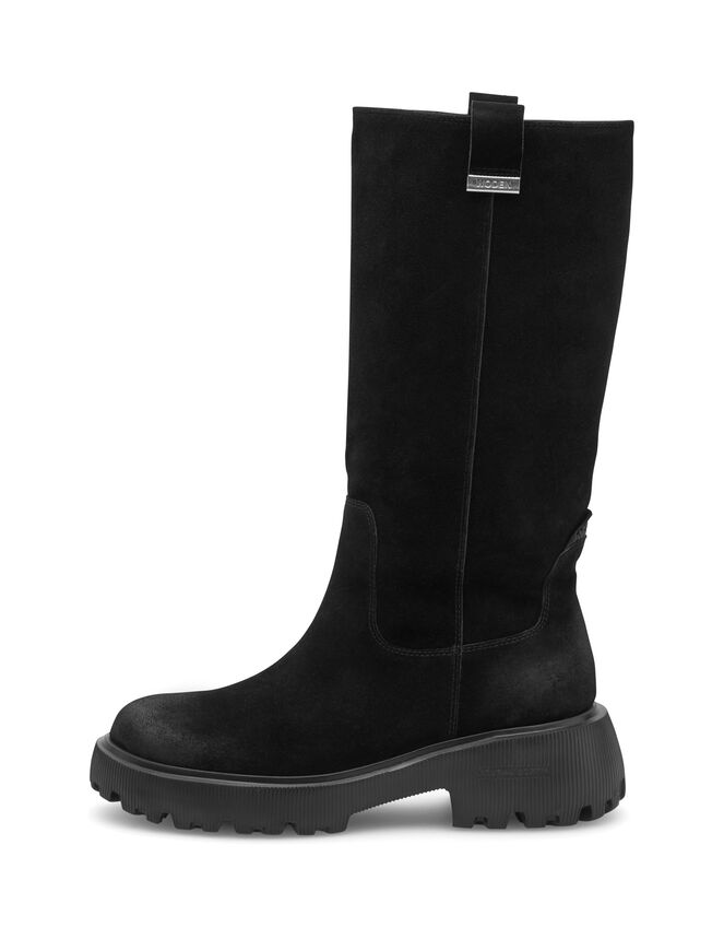 Shoe The Bear Lea Suede Long Boots, Black (BLACK), large