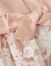 Baby Felicity Embroidered Floral Dress, Pink (PALE PINK), large