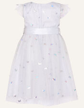 Baby Bonnie Safire Dress, Grey (GREY), large