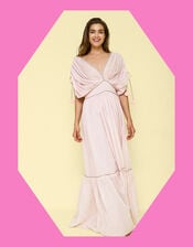 Pitusa Clara Drape Tassel Maxi Dress, , large