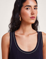 Jess Jersey Cami Top, Black (BLACK), large