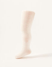 Baby Cable Knit Tights, Ivory (IVORY), large