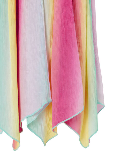 Rainbow Tie-Dye Dress in LENZING™ ECOVERO™, Multi (MULTI), large