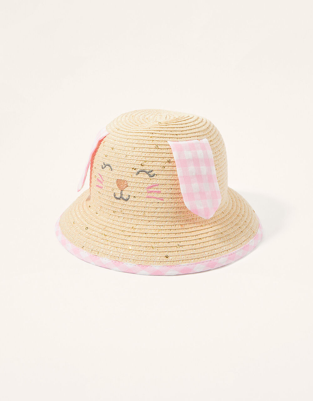 Children Children's Accessories | Baby Bunny Floppy Ear Bucket Hat Natural - KJ22449