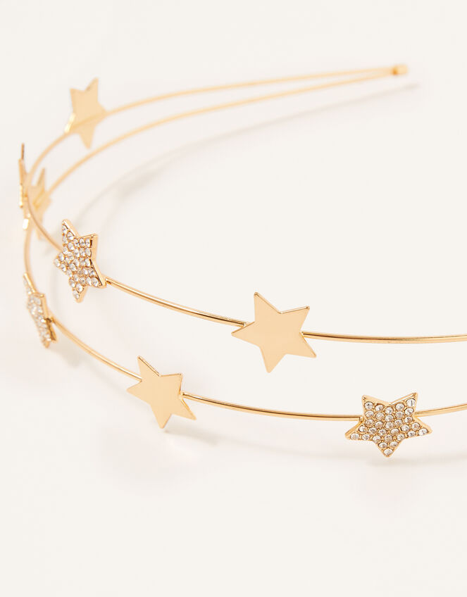 Split Star Headband, , large