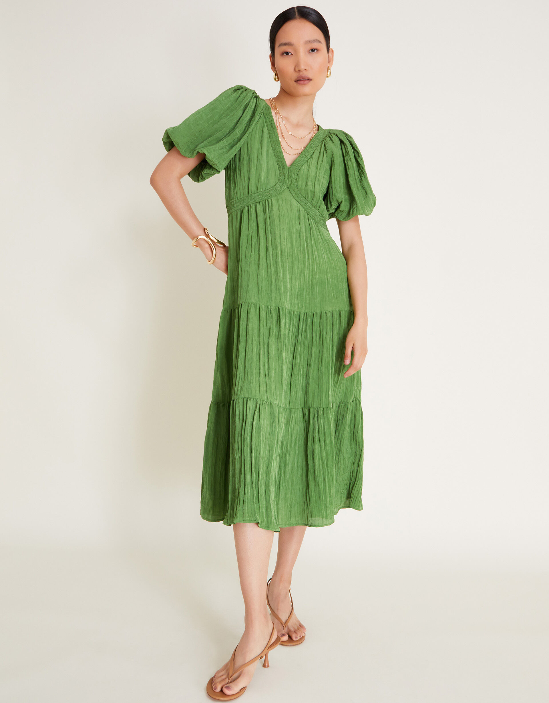 Medea Green Dress