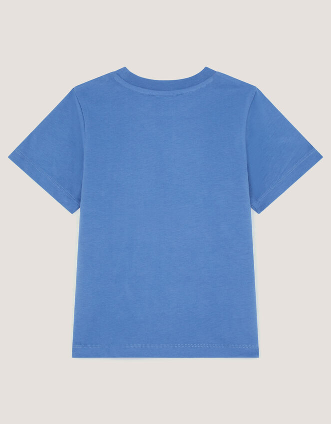 London Zoo Graphic T-Shirt, Blue (BLUE), large
