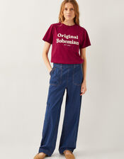 Harper Utility Jeans, Blue (MID AUTHENTIC BLUE), large