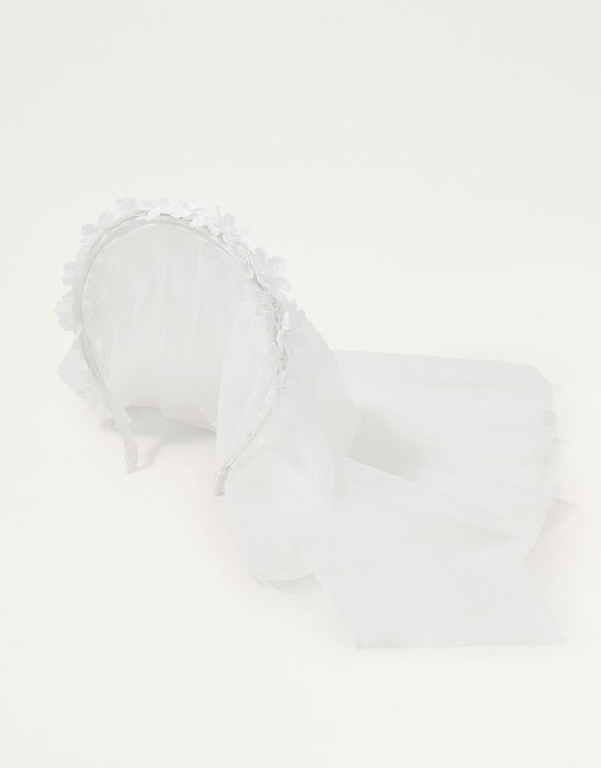 Removable Communion Veil Headband, , large
