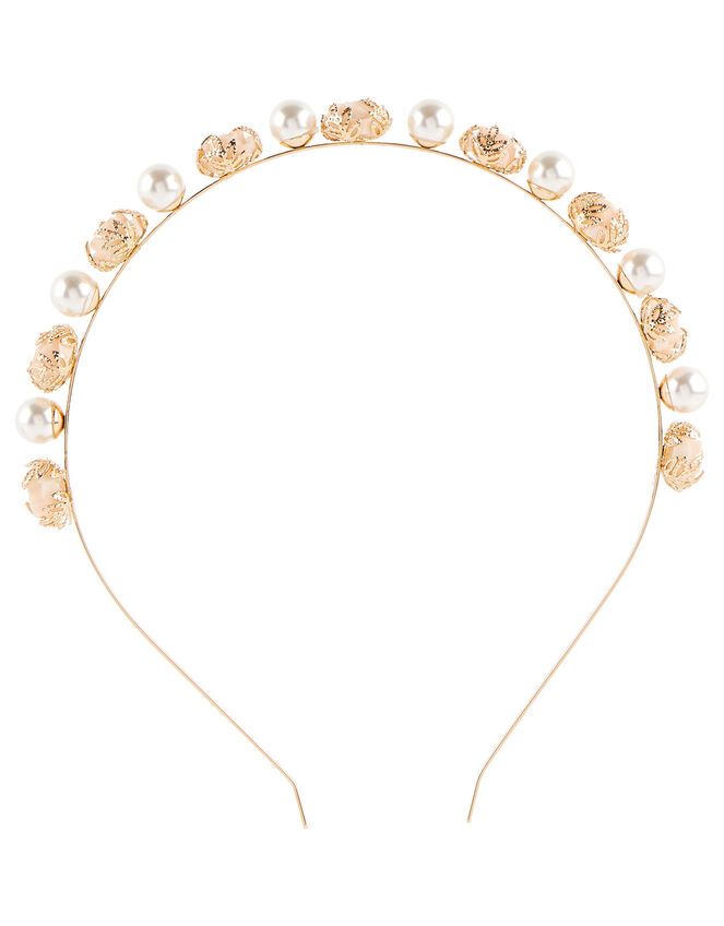 Rose Garden Flower Headband , , large