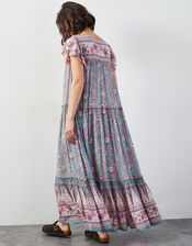 East Clementine Floral Maxi Dress, Green (MINT), large