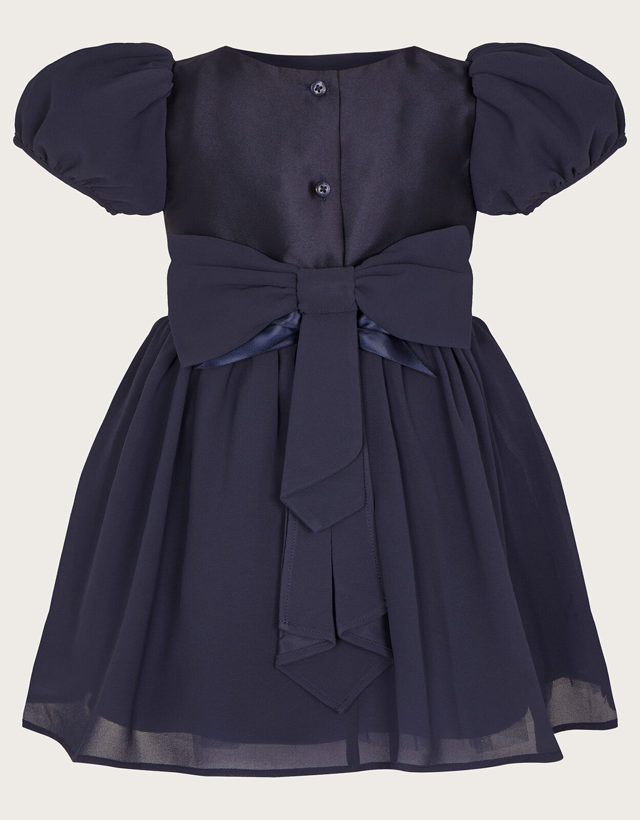 Baby Cherish Chiffon Bridesmaid Dress Blue