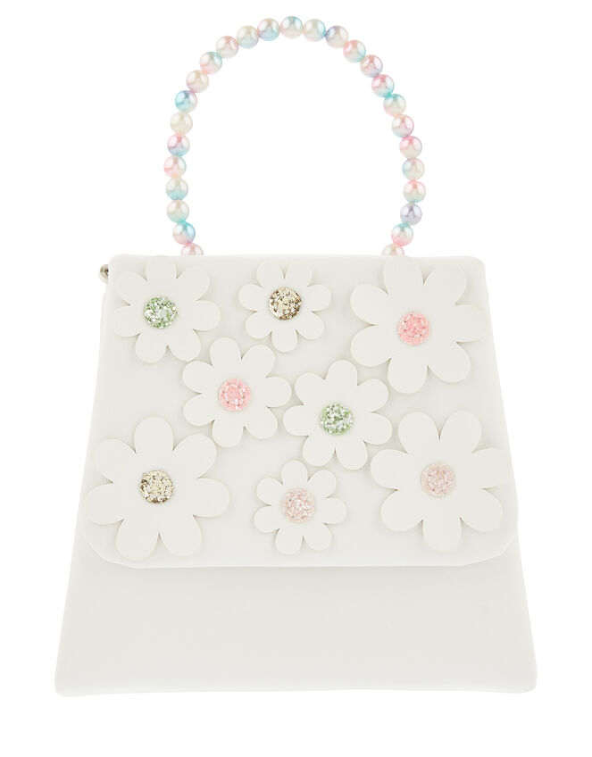 Rainbow Pearl Daisy Bag , , large