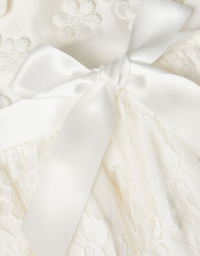 Baby Provenza Silk Christening Gown Ivory