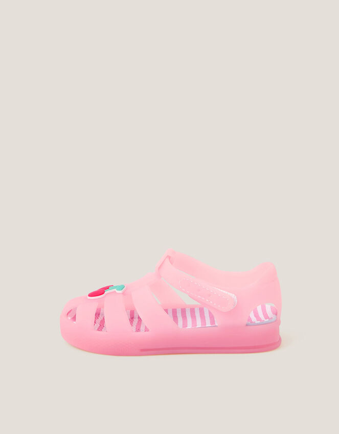 Baby Cherry Jelly Sandals, Pink (PINK), large
