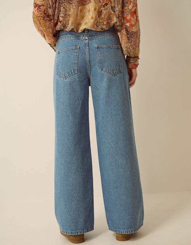 Lillian Wide Leg Jeans Blue