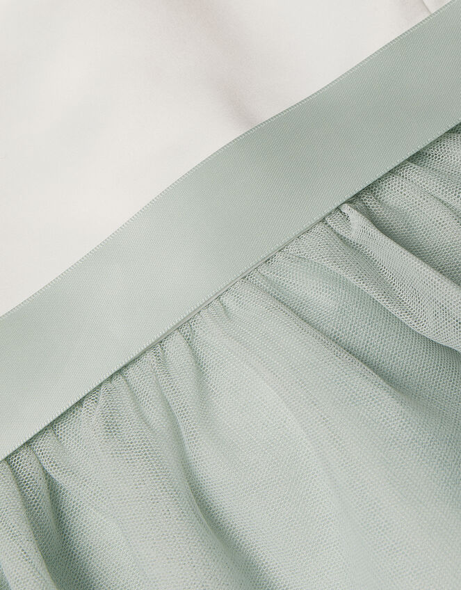 Baby Tulle Bridesmaid Dress, Green (GREEN), large