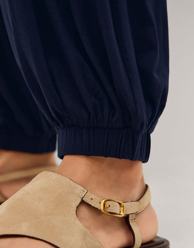 Holly Jersey Balloon Trousers Blue