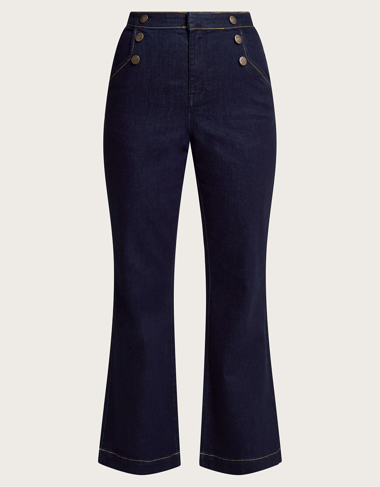 Rosa Flared Denim Jeans Blue