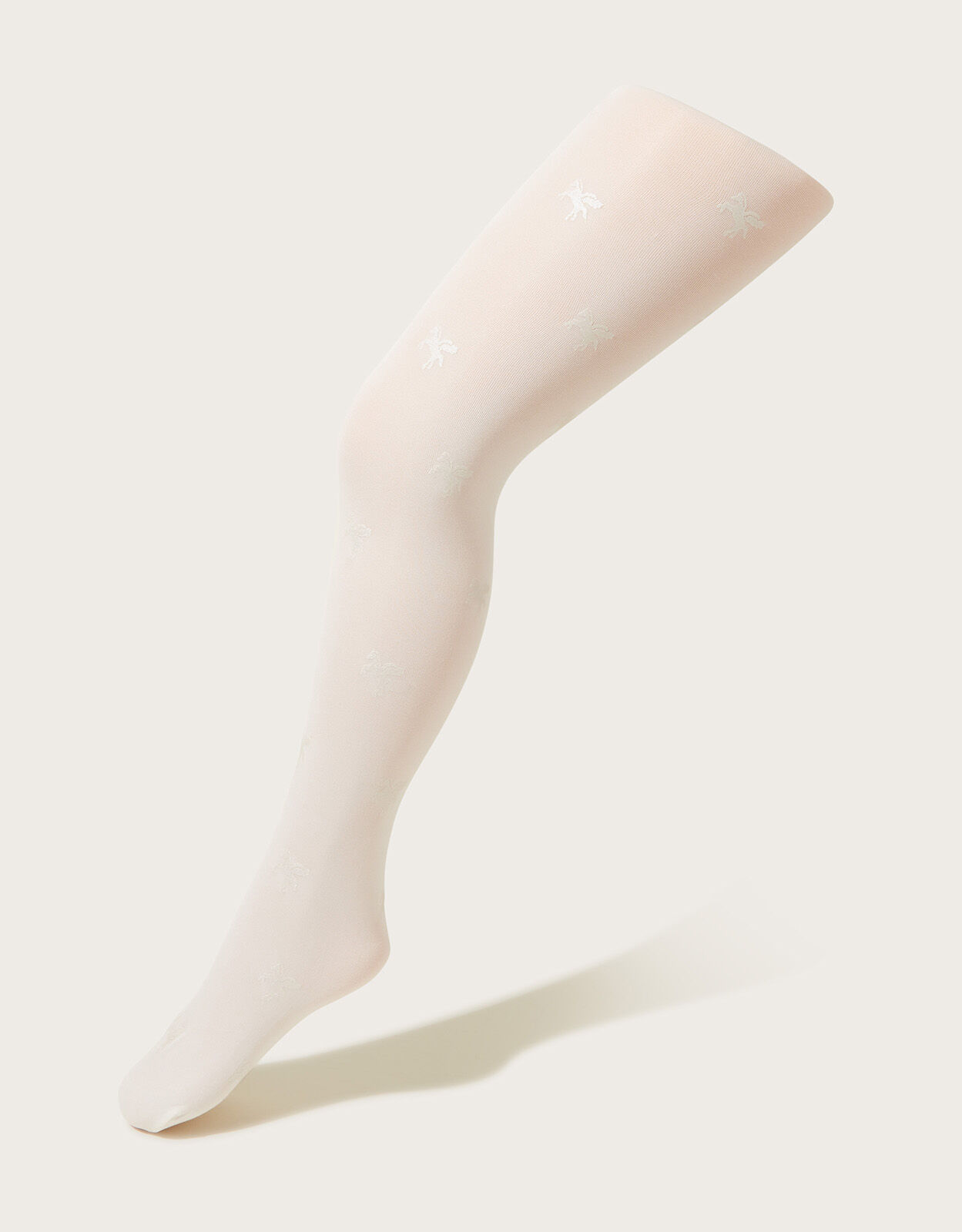 Unicorn Sparkle Tights Ivory | Girls 