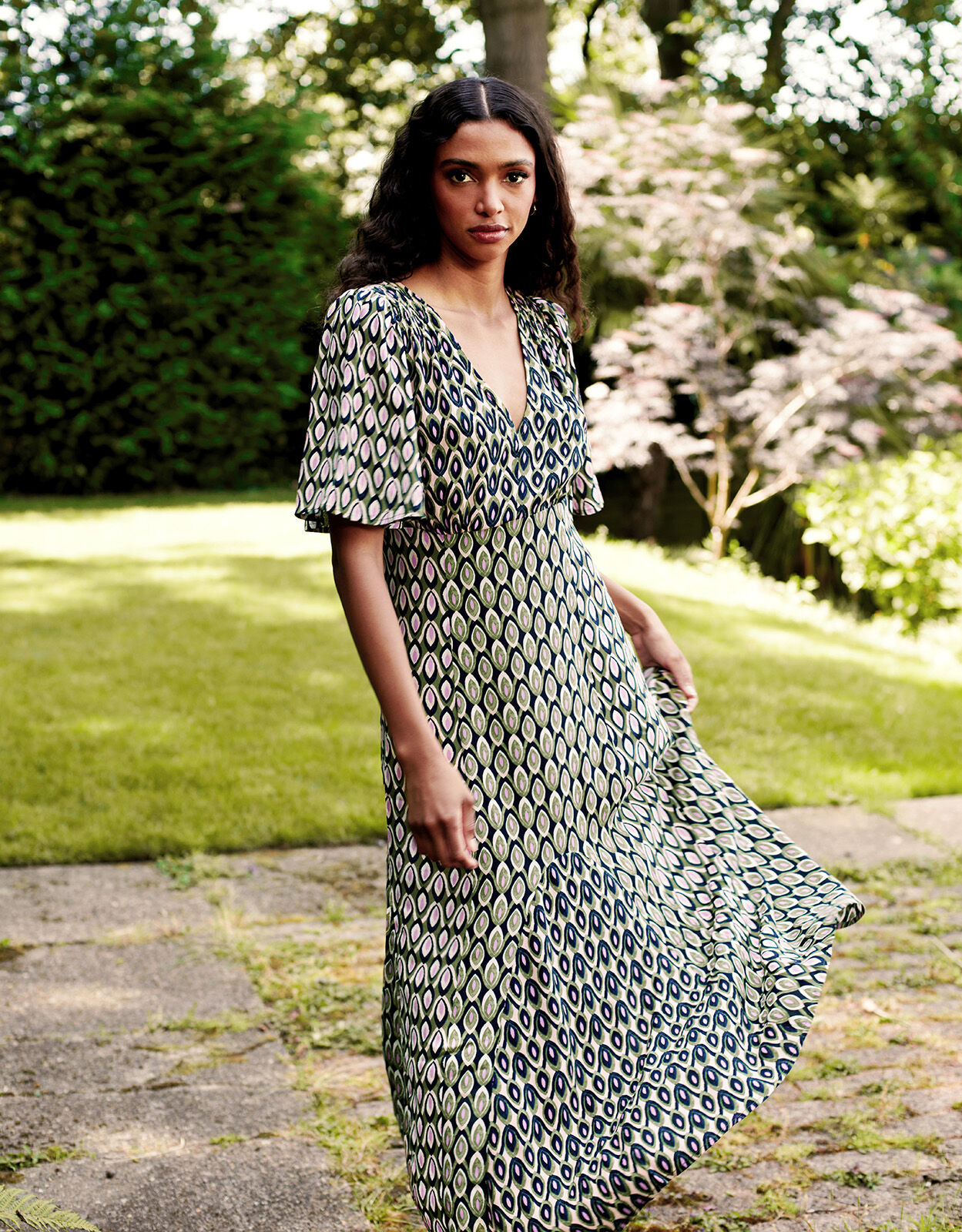 Midi day dresses uk top