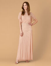 ARTISAN Autumn Floral Maxi Dress, Pink (PINK), large