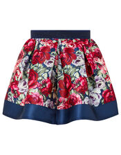 Magical Rose Top and Skirt Set, Blue (NAVY), large