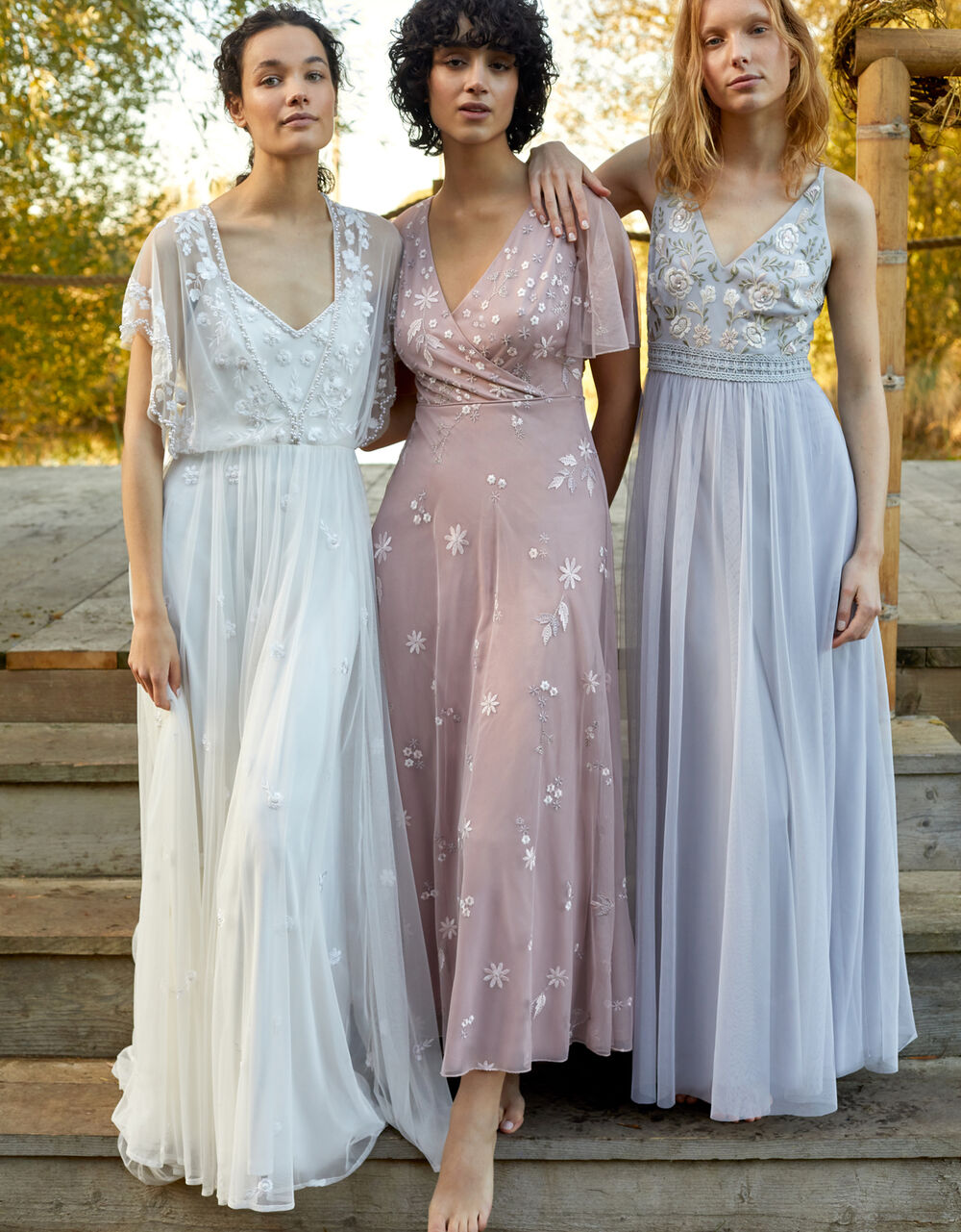 Women Dresses | Rhonda Embellished Maxi Dress Brown - NN79345
