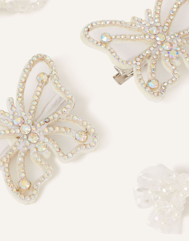 Bridesmaid Hair Clip Set, , large