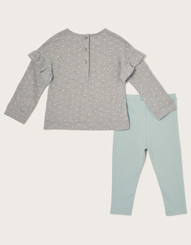 Baby Cat Trio Jersey Set, Grey (GREY), large