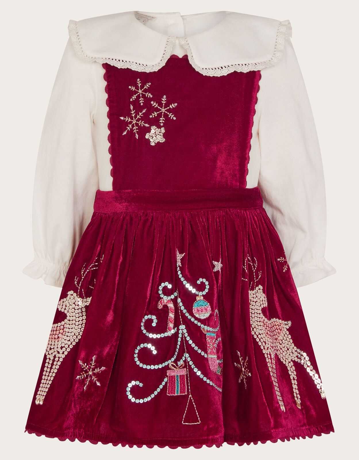 Red velvet christmas dress baby sales