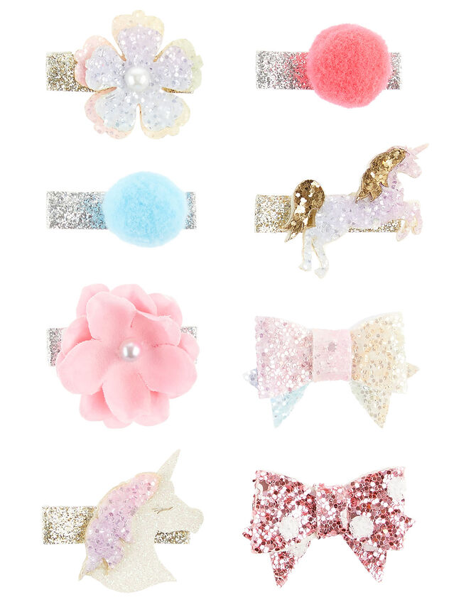 Unicorn Bow Clip Multipack , , large