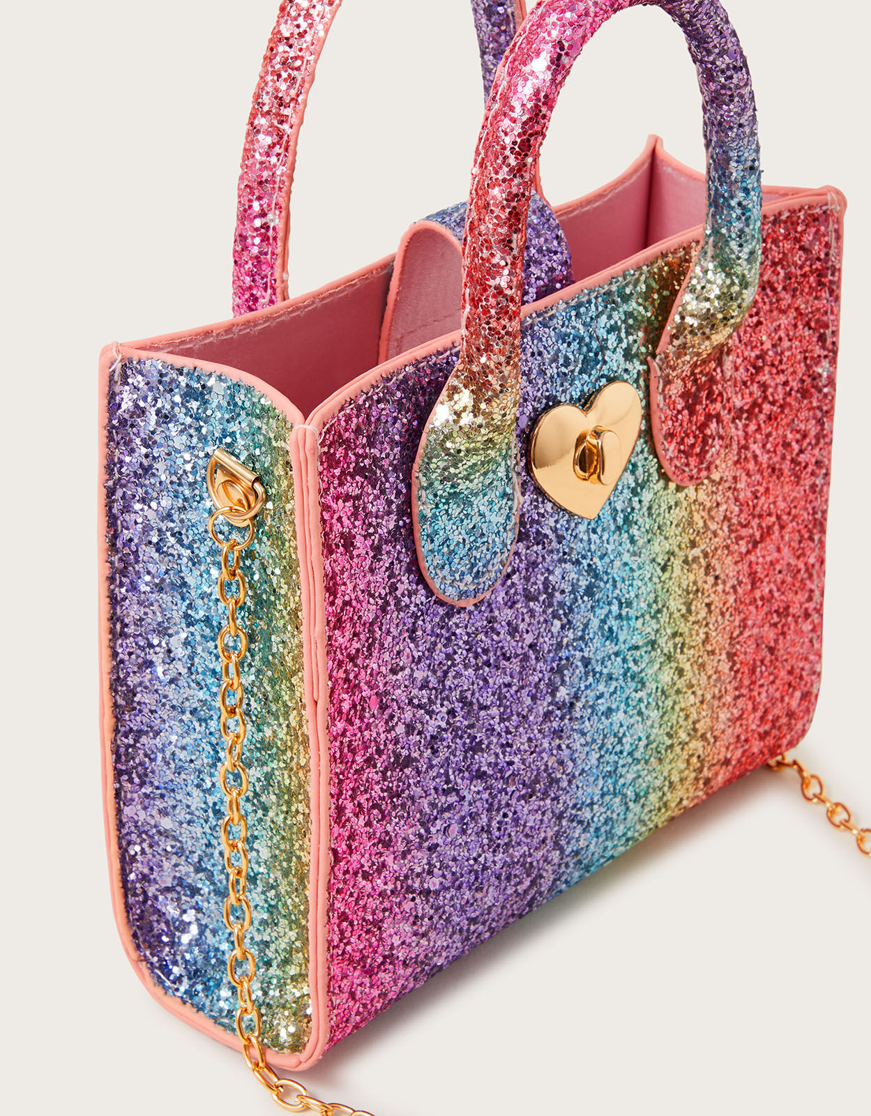 Rainbow glitter 2025 bag