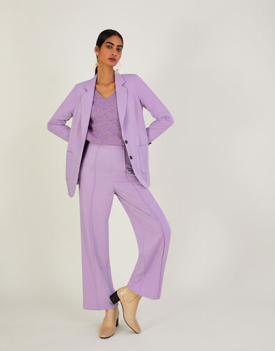 Lauren Plain Blazer Purple | Women's Jackets | Monsoon UK.