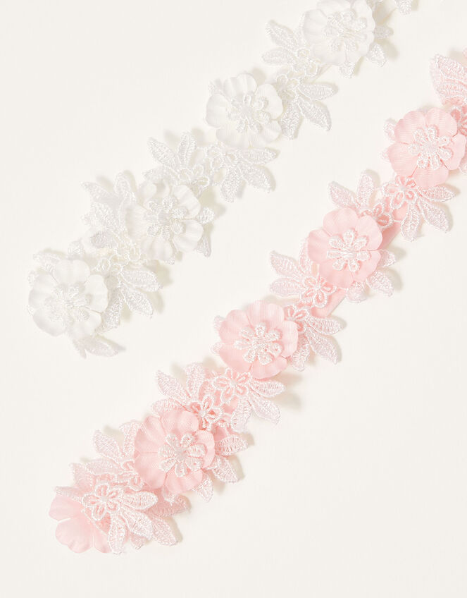 Baby Lace Flower Bando Set, , large