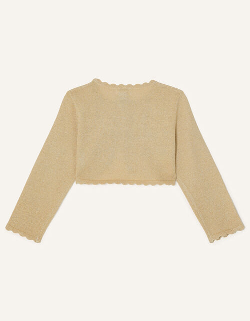 Baby Niamh Cardigan, Gold (GOLD), large
