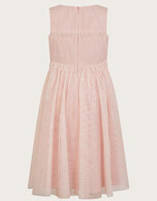 Marcia Ruffle Dress, Pink (PINK), large