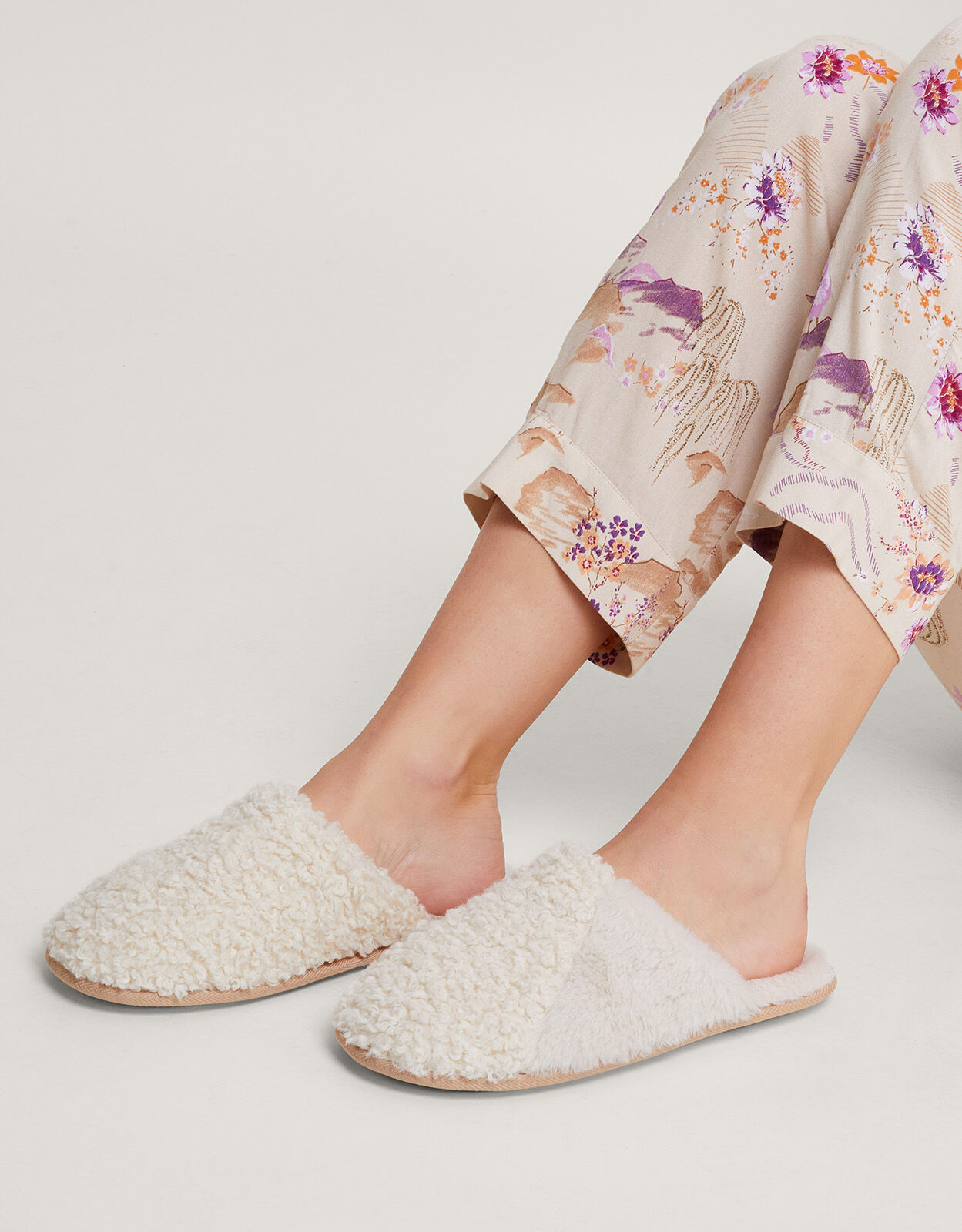 Mule slippers womens on sale uk