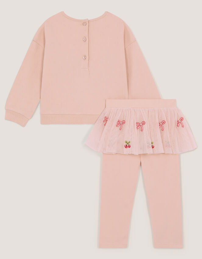 Baby Mon Cheri Top & Tutu Leggings Set, Pink (PINK), large