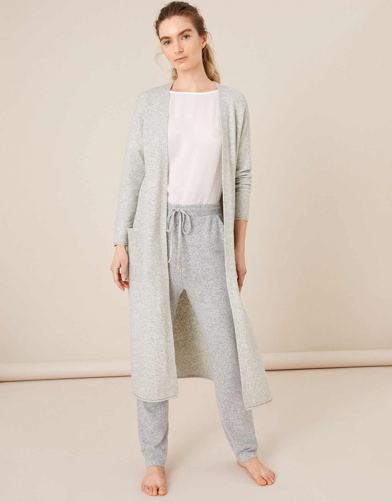 Monsoon grey cardigan deals