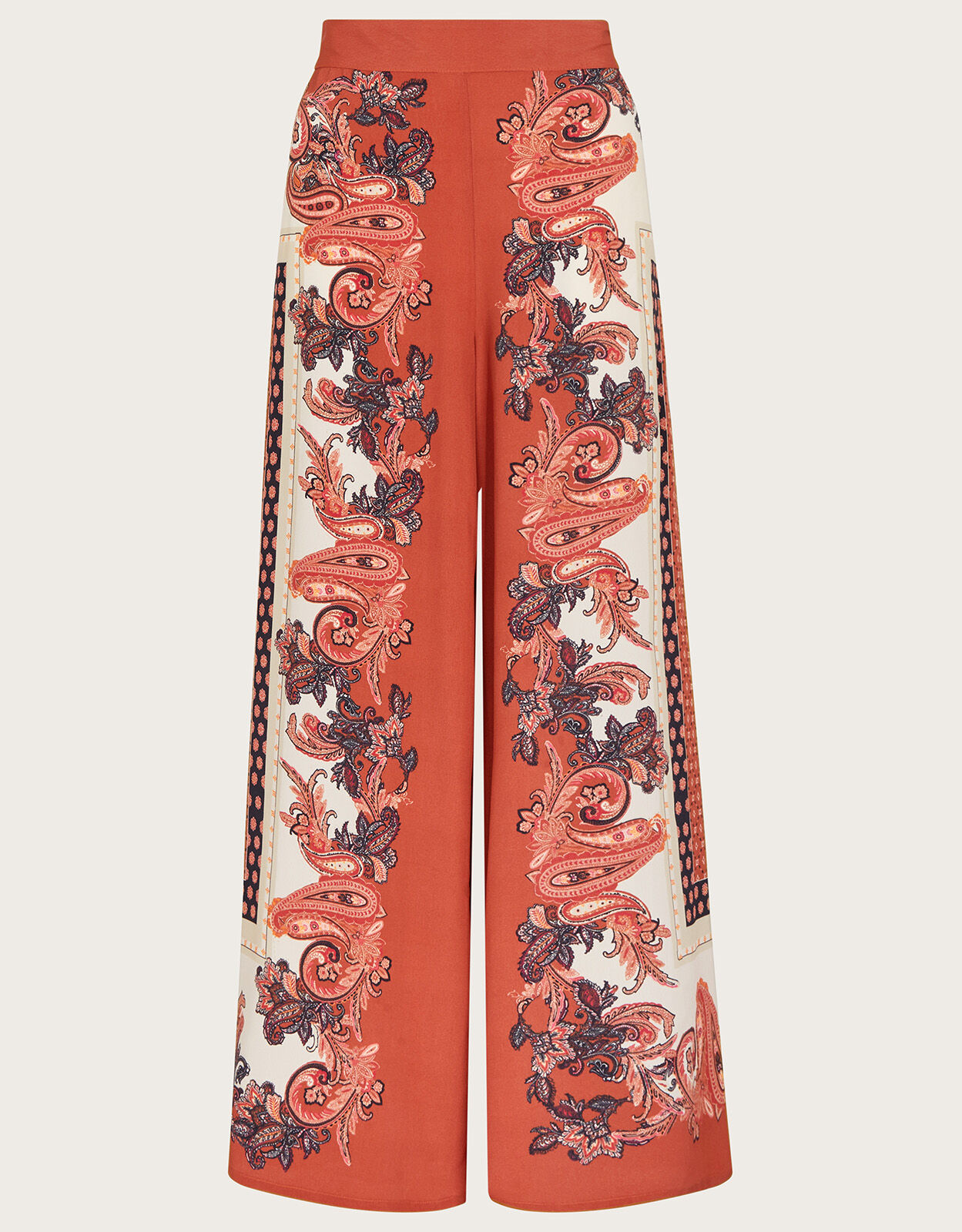 Oasis scarf sales print trousers