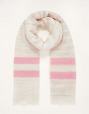 Penny Stripe Blanket Scarf, , large